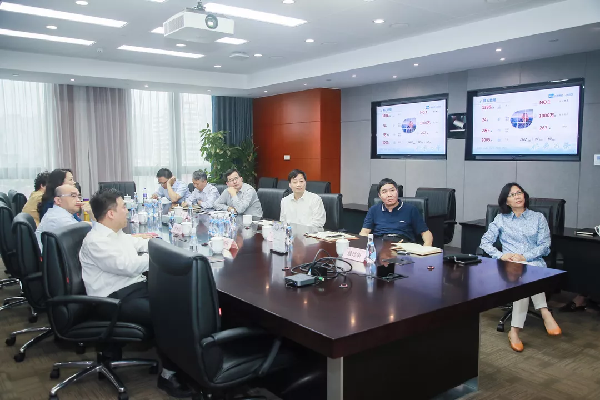 浦東新區(qū)人大常委會(huì)主任田春華一行赴上藥控股調(diào)研